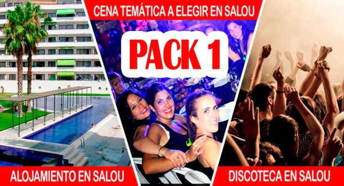 Pack Descuento 1 para las Despedidas Salou
