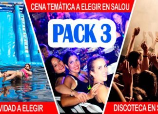 Pack Descuento 3 para las Despedidas Salou Pack Descuento 3 para las Despedidas Salou