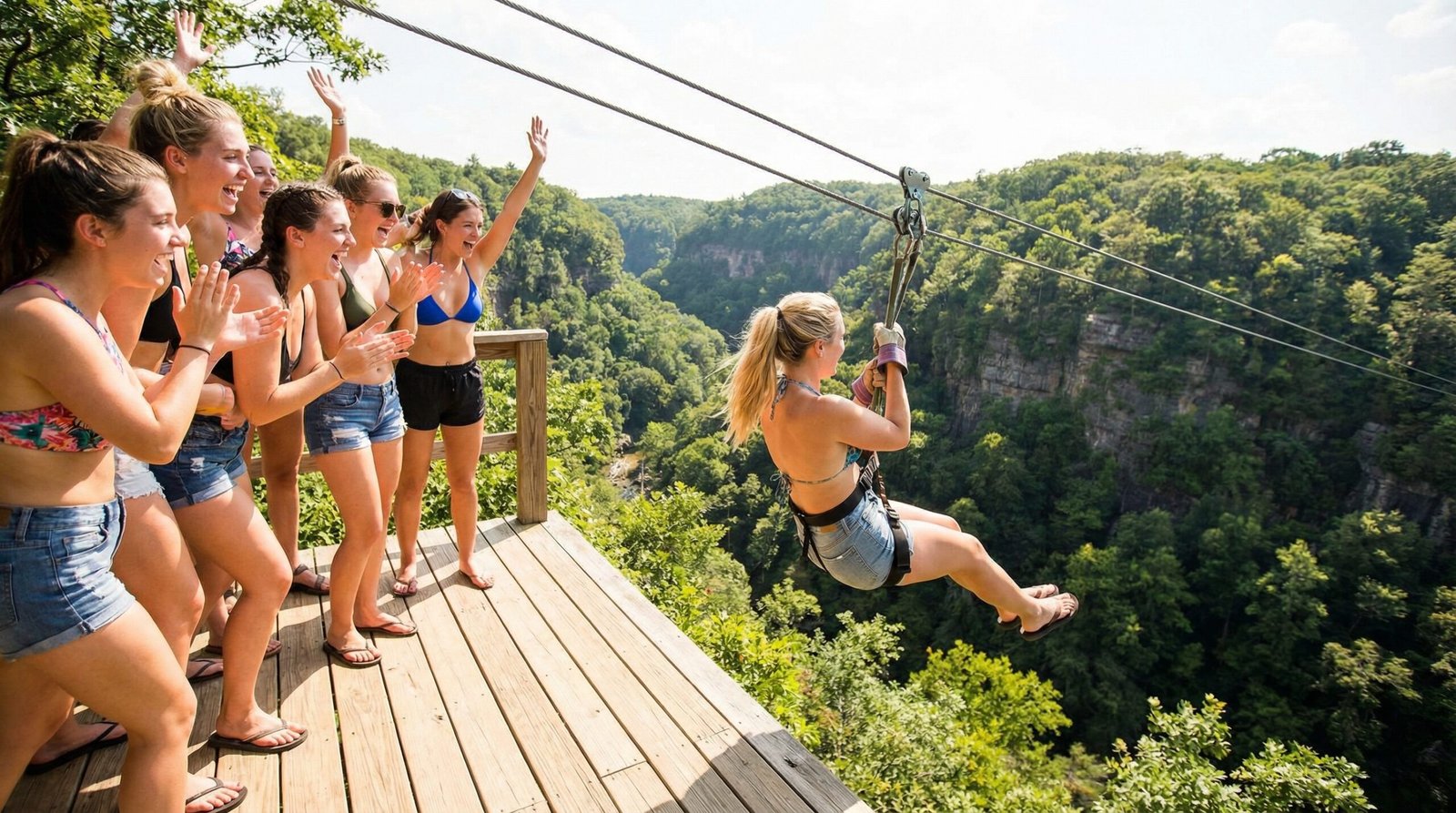 Tirolina Despedidas Salou 2026: aventura y adrenalina para grupos