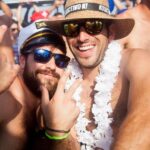 Ambiente fiesta en barco Salou