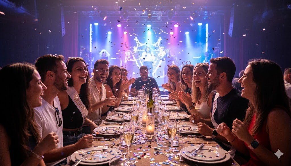 Despedidas Salou Cenas para despedidas en Salou: opciones de fiesta y espectáculo