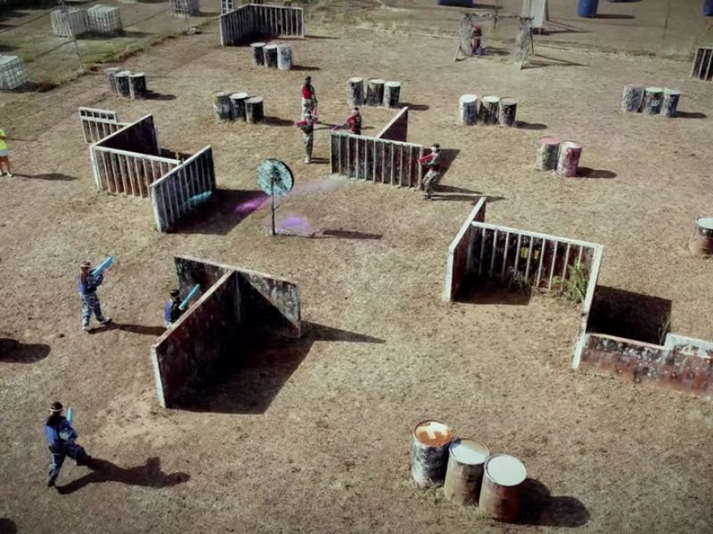 Paintball Salou | Despedidas de Soltero/a - La Millor Farra Scenario game Salou