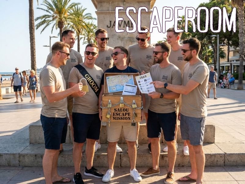 ACTIVIDADES PARA DESPEDIDAS SALOU 2026 - La Millor Farra Escape Room Salou