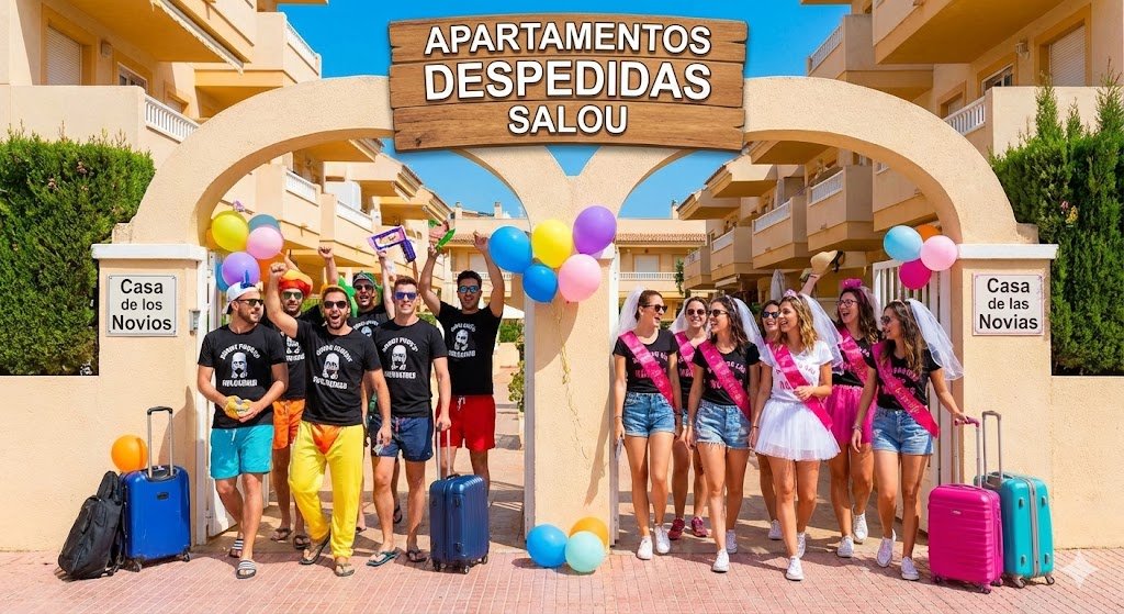Apartamentos para despedidas en Tarragona: alojamiento para grupos cerca de Salou