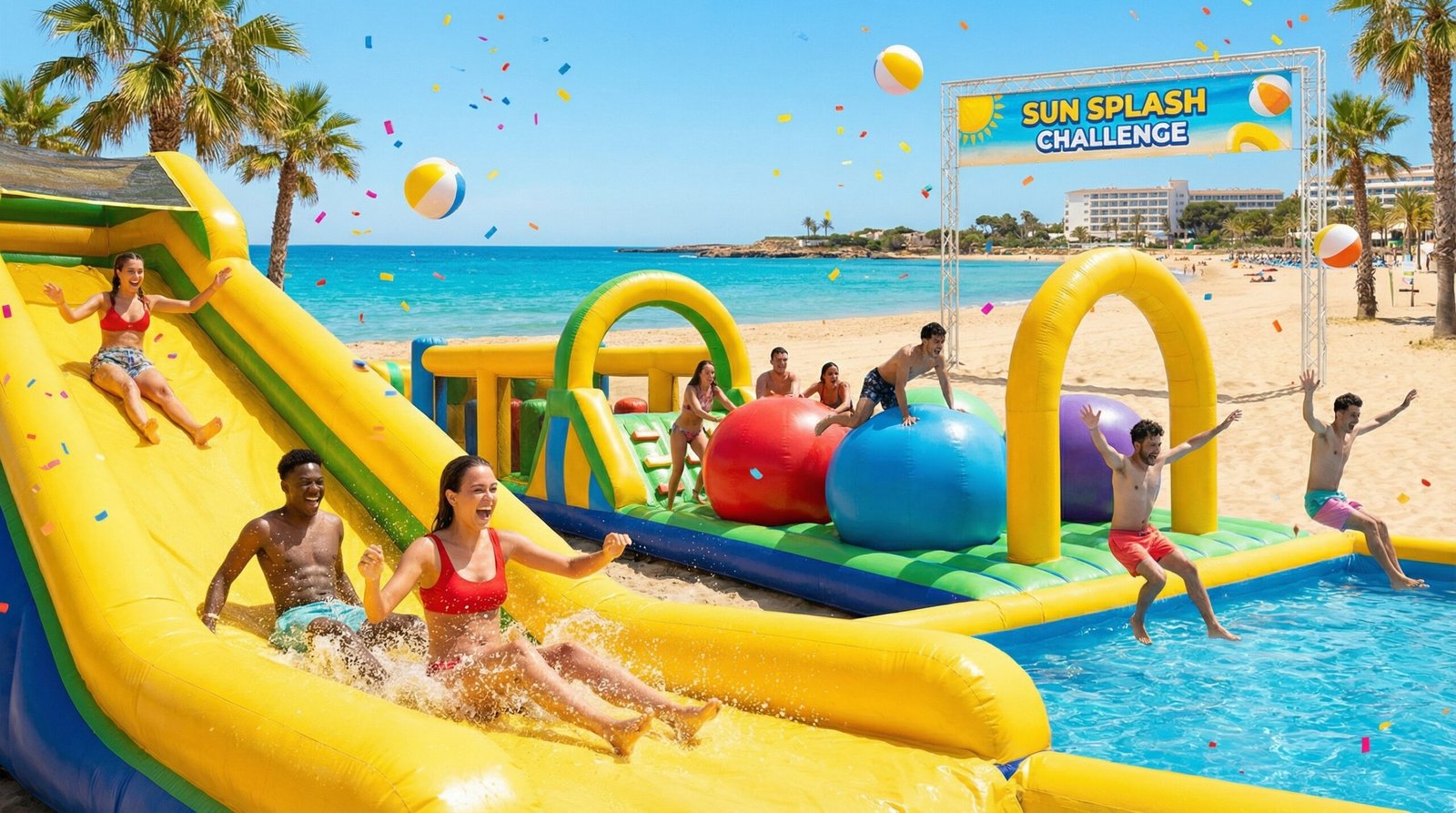 Packs despedidas Salou 2026 Pack Experiencia Completa - Humor Amarillo + Comida + Cena + Discoteca